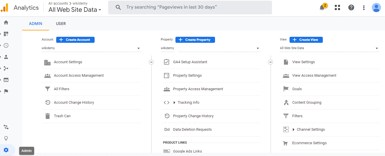 استفاده از گوگل آنالیتیکس به منظور ثبت سایت در سرچ کنسول گوگل